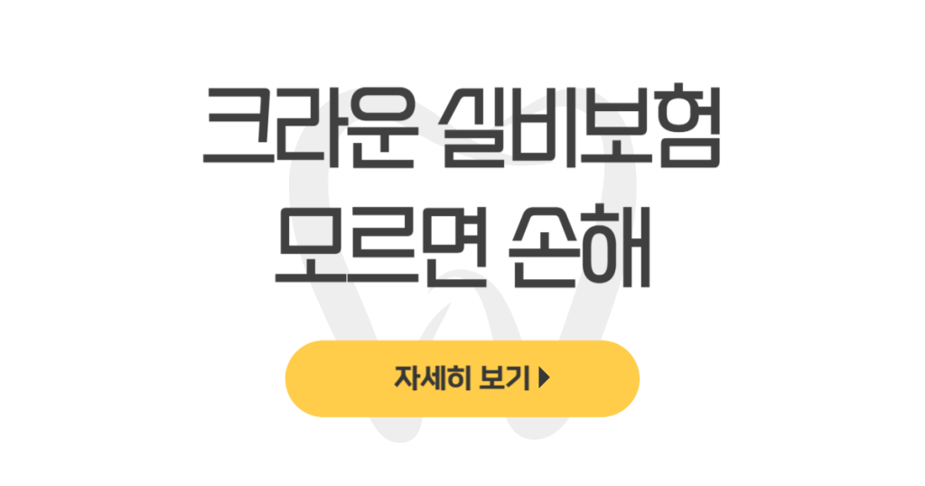 크라운 실비보험